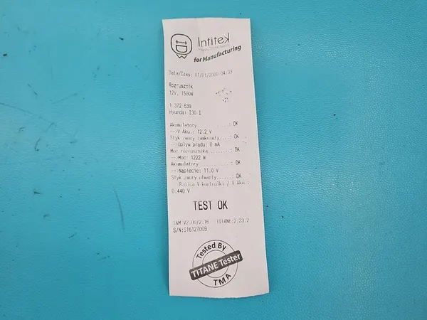 Motor de arranque Hyundai I30 I 07-12 2.0 16V (XD20) image 6