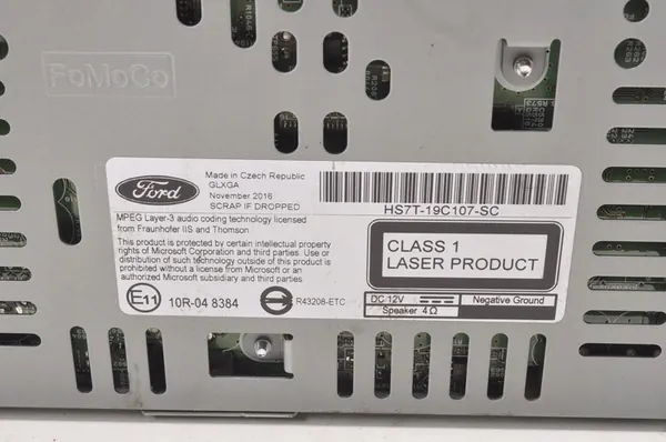 Radio ohne Navigation FORD MONDEO IV 2015 HS7T19C107SC image 6