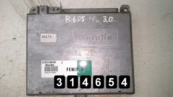 ECU Peugeot usado OEM AM-314654 para 605 1991 image 2