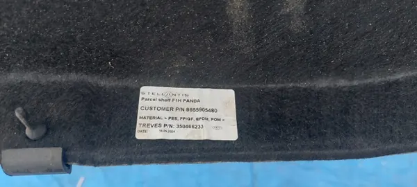 Fiat Grande Panda tavaratilan hylly OEM 9855905480 NR1 image 3