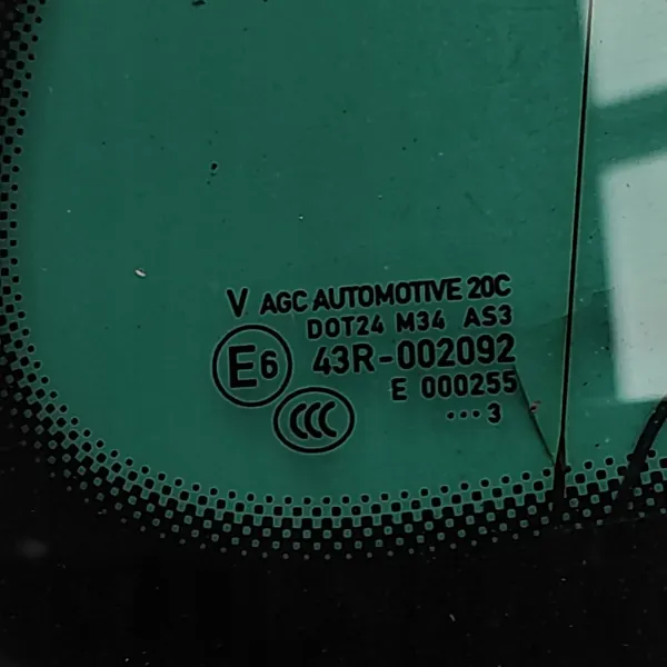 Gebruikt VW Touareg rechter achterruit OEM 7P6845298 image 5