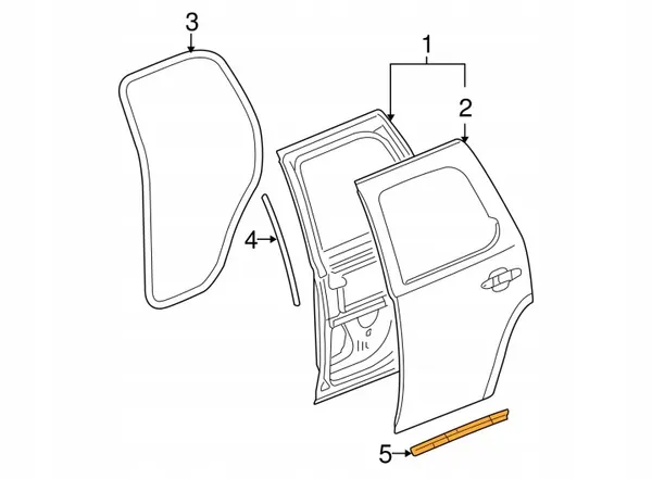 OEM Oven Alaseula Oikea Taka Tahoe/Yukon/Escalade image 2