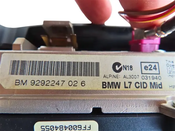 Ecrã LCD BMW 3 F30 LCI OEM BM 9292247 026 image 4