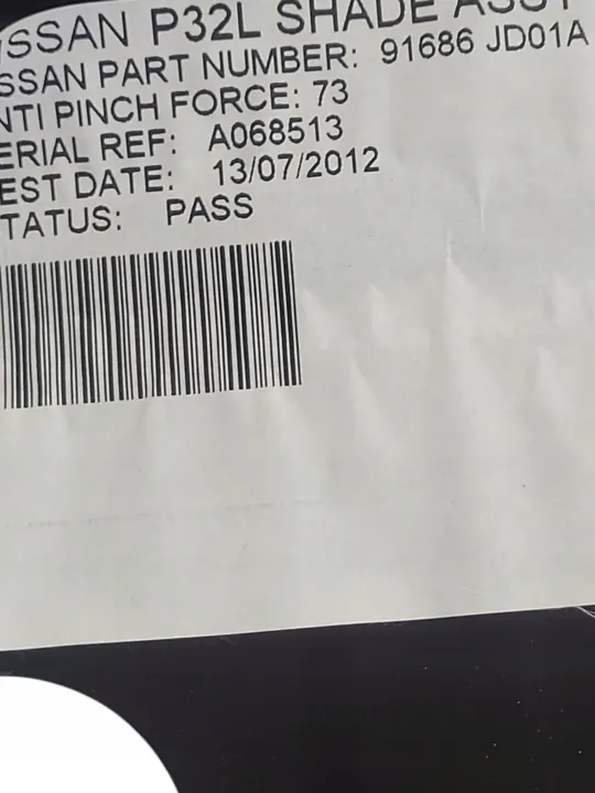 Gebruikt schuifdak OEM 4223057 voor Nissan Qashqai II 2013 image 7