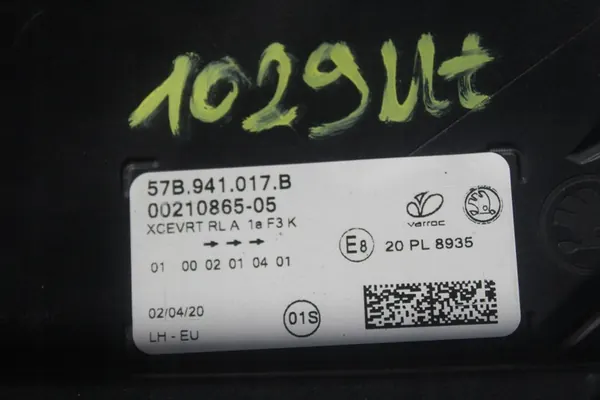 Farol dianteiro esquerdo Skoda Karoq Full LED + Módulo 57B941017B image 8