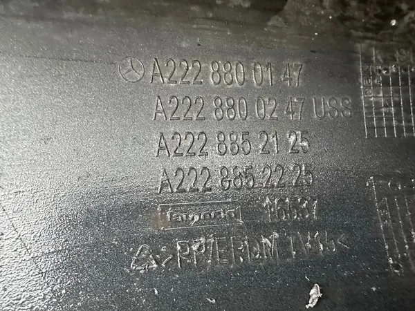 Voorbumper Mercedes S-Class W222 Origineel OEM A2228800247 image 9