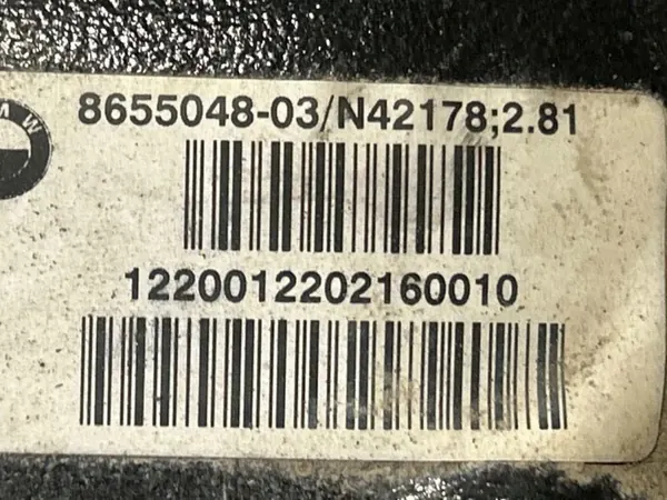 BMW X3 (G01,F97) Achterdifferentieel 8655048 3.0L Diesel image 4