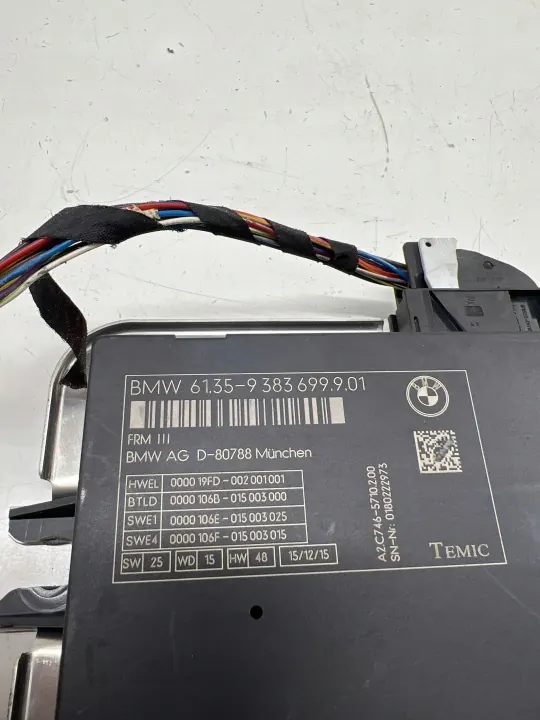 BMW X4 F26 Lichtregelmodule OEM 9383699 image 5