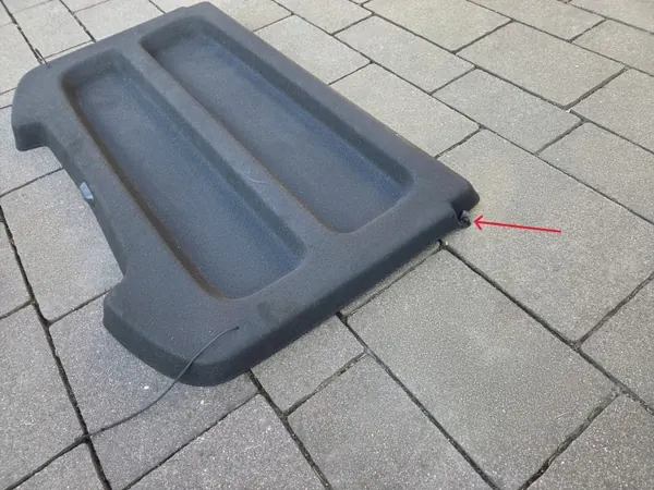 Kofferraumablage Dacia Sandero II Stepway OEM 12-2020 image 5