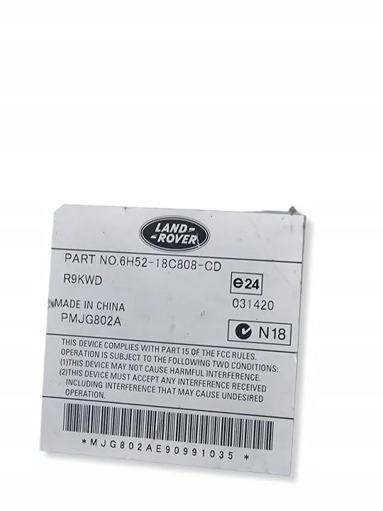 Förstärkare Citroen C5 OEM 6H5218C808CD Begagnad image 2