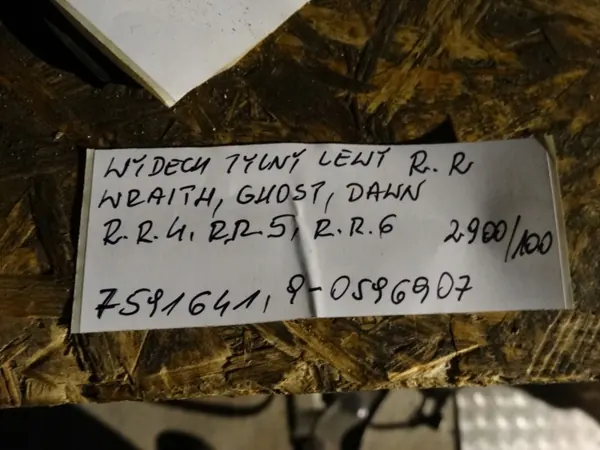 Linker achteruitlaat OEM 7591641 Rolls Royce Wraith image 4