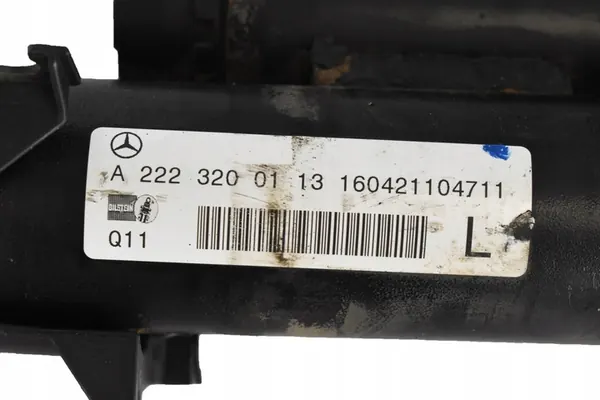 Vänster Främre Stötdämpare AIRMATIC Mercedes W222 X222 V222 image 4