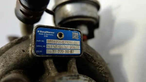Turbo Renault OE OEM 54399700087 - Peça usada image 5
