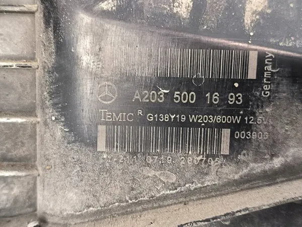 Waterkoeler MERCEDES-BENZ C (W203) 2.15L diesel image 5