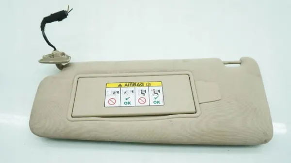 Jaguar XF X250 Sonnenblende Set OEM MMAUTKO-27919 image 4