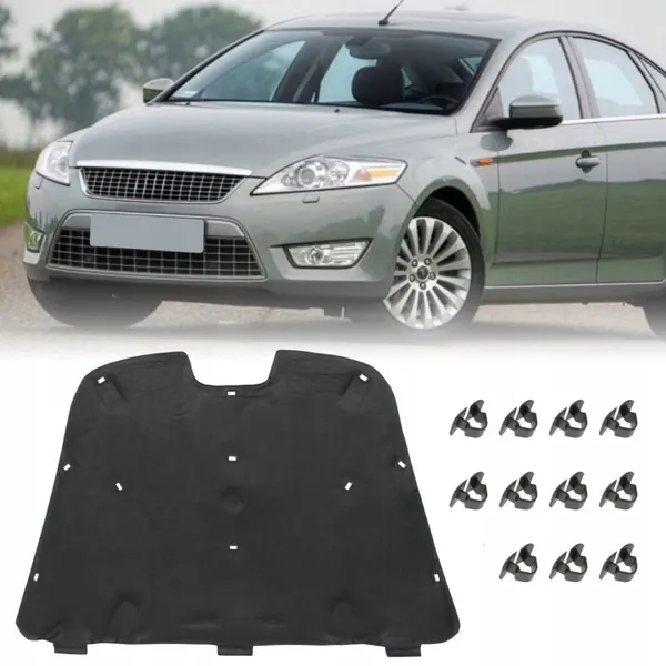 Ford Mondeo MK4 07-14 Manta capot + clipes OEM 1750331 image 2