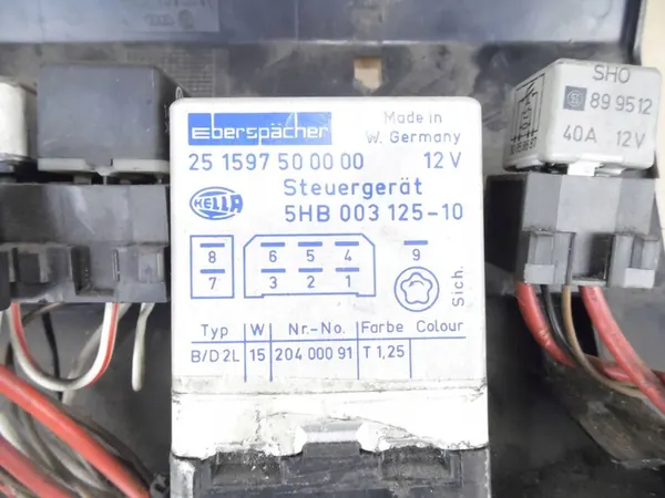 Webasto Controller Volkswagen Transporter - Caravelle T4 OEM image 3