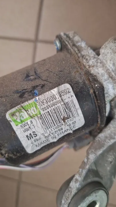 Scheibenwischermotor Renault Scenic III Rechts 288150003R image 2