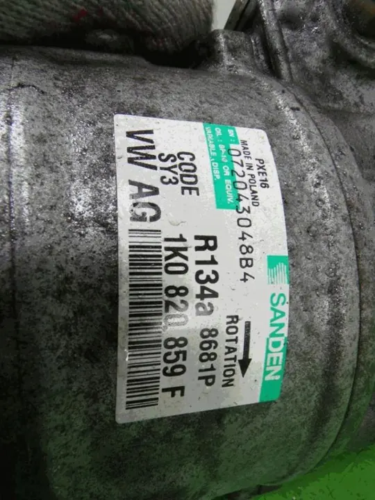 Compresor Aire Acondicionado OEM 1K0820859F para VW Golf V image 5