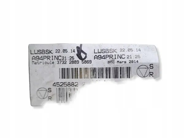 Peugeot 2008 I zekeringkast OEM 4525882 - Gebruikt image 5