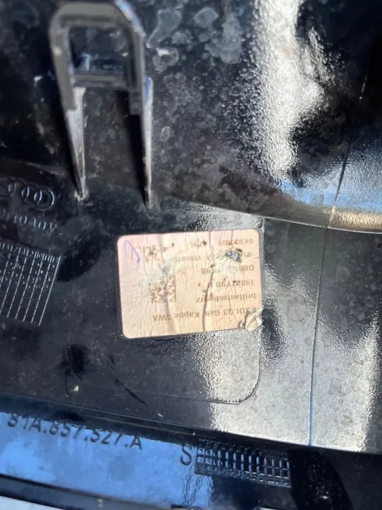 Audi Q3 2021 Ovispeilipaneeli OEM M19831 image 5