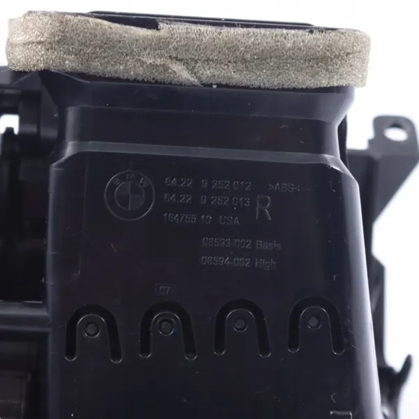 BMW X5 F15 ventilationsgallret OEM 9252012 image 10