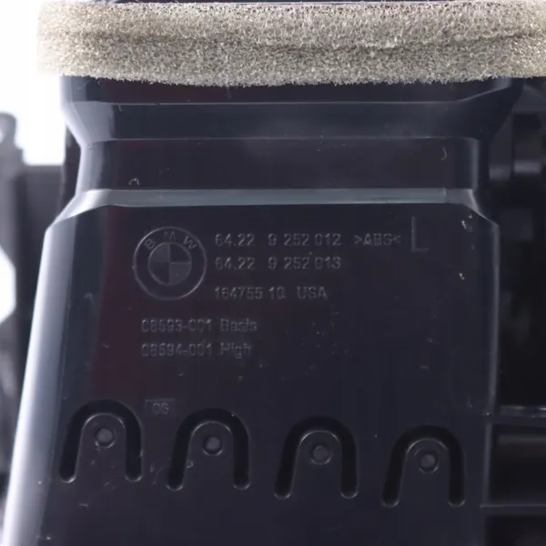 BMW X5 F15 ventilationsgallret OEM 9252012 image 9