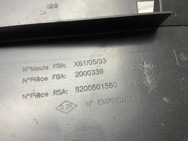 Renault Kangoo II puskurin alasuojus OEM 8200501560 image 6
