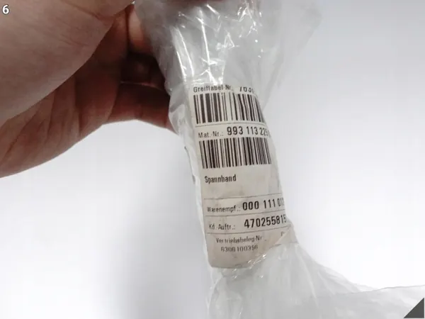 Soporte de escape Porsche 911 993 OEM 99311322501 image 7