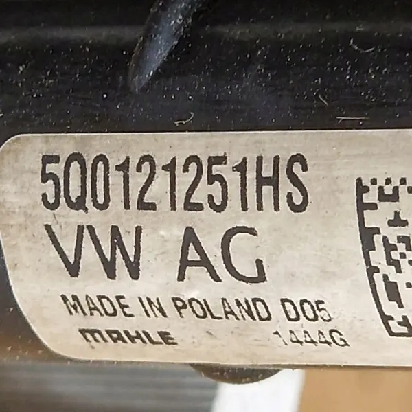 Komplet chłodnic z wentylatorem Audi Seat Skoda VW Ford image 5