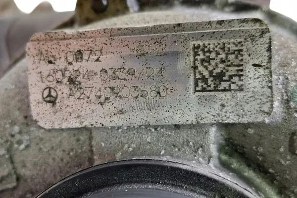Turbocharger MERCEDES-BENZ GLC A2740903580 2.0L 2017 image 7