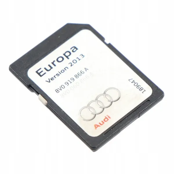 Audi A3 8V SD-kort Europa Karta 2013 OEM 8V0919866A image 2