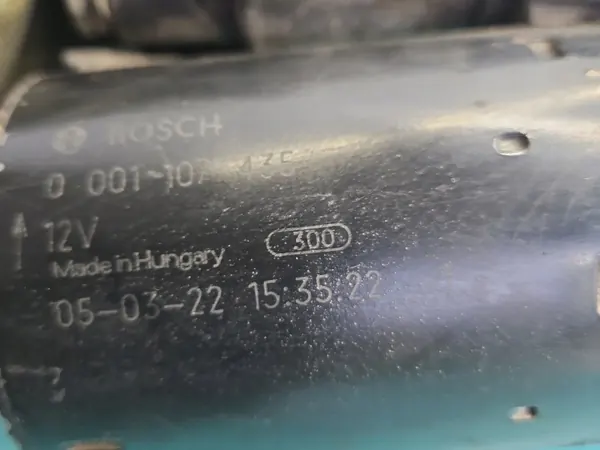 Motor de arranque Opel Astra III H 1.8 16V 0001107435 image 5
