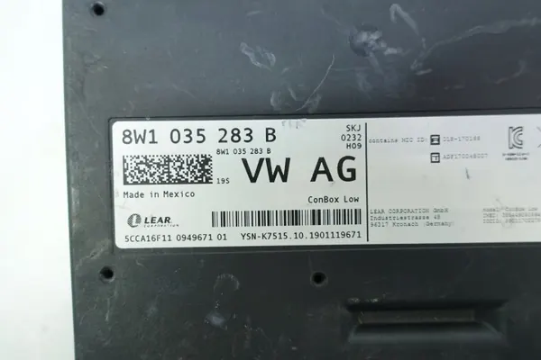 Módulo SOS OEM 8W1035283B - Estado usado image 5