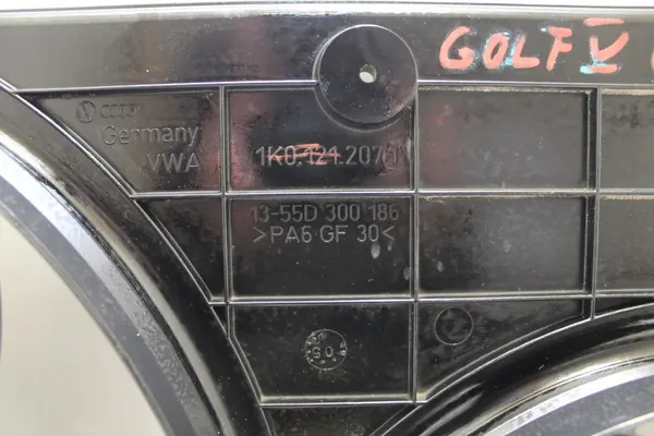 Volkswagen OE Elektrisk motor, kylfläkt image 5