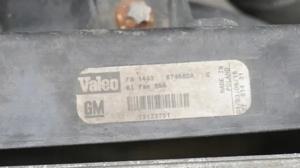 Kylarfläkt Saab OE OEM 13123751 för 9-3 II image 7
