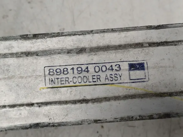 Intercooler ISUZU D-MAX 3.0D 8981940043 image 10