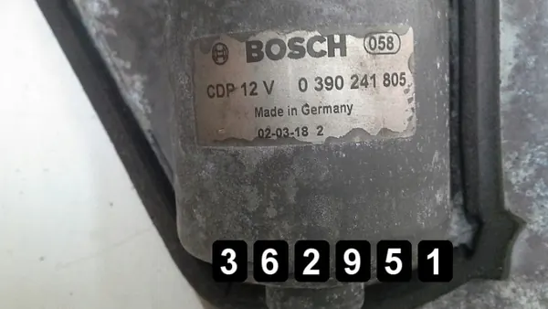 Renault Vel Satis pyyhkijämoottori OEM AM-362951 image 5
