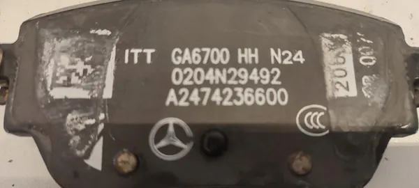 Discos e pastilhas dianteiras MERCEDES W247 A2474210412 A2474236600 image 8