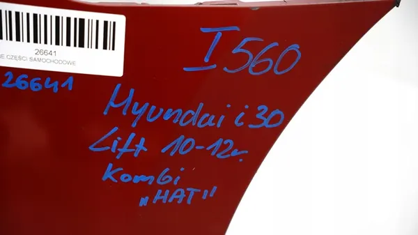 Pare-chocs avant Hyundai i30 Lift 10-12R Hat Kombi image 8