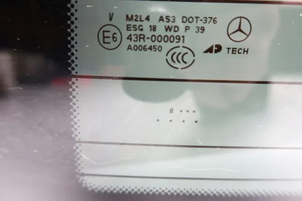 Mercedes x164 achterruit OEM x164-szyb.tył-645 image 8