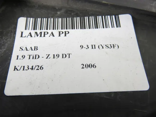 Faro derecho Saab 9-3 II OEM LAMPA PRAWA PRZEDNIA image 6