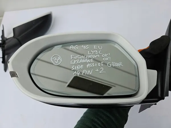 Vasen Kääntyvä Peili Audi A6 C7 Side Assist image 8