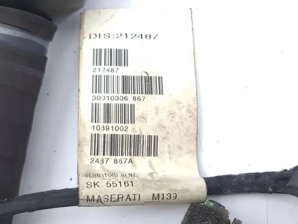 Cuello de llenado combustible Maserati Quattroporte 2008 OEM 212487 image 9