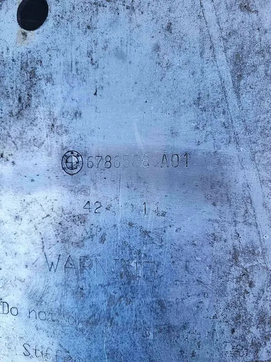 BMW X5 E70 2012 Bagagerumsmatta Pickup image 2