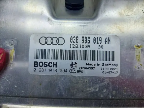 Unidade Comando Motor Usada OEM 038906019AN Audi A4 B5 1.9 TDI image 4