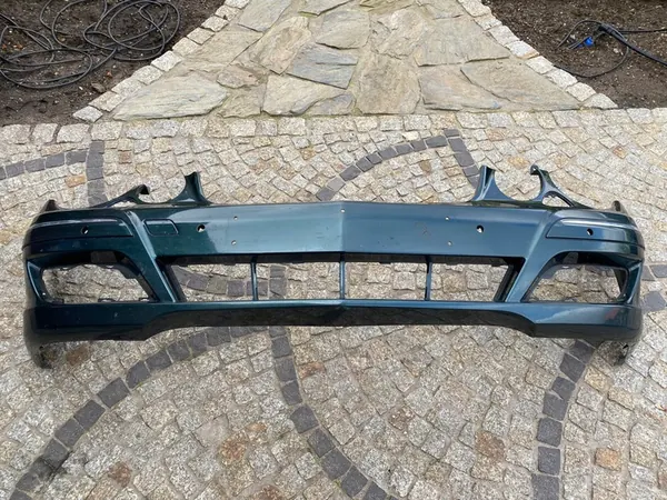 MERCEDES CLASSE E 211 PARAURTI ANTERIORE CROMATO OEM 2118801540 image 2