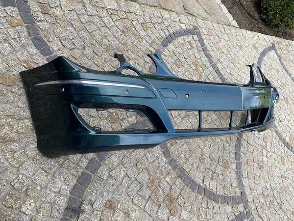 MERCEDES CLASSE E 211 PARAURTI ANTERIORE CROMATO OEM 2118801540 image 4