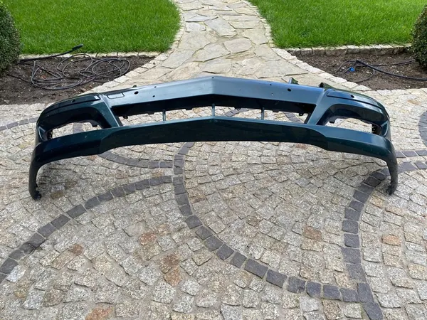 MERCEDES CLASSE E 211 PARAURTI ANTERIORE CROMATO OEM 2118801540 image 9