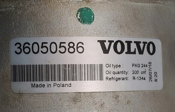 Volvo C70 II 2.5 T AC-kompressori 36050586 image 3